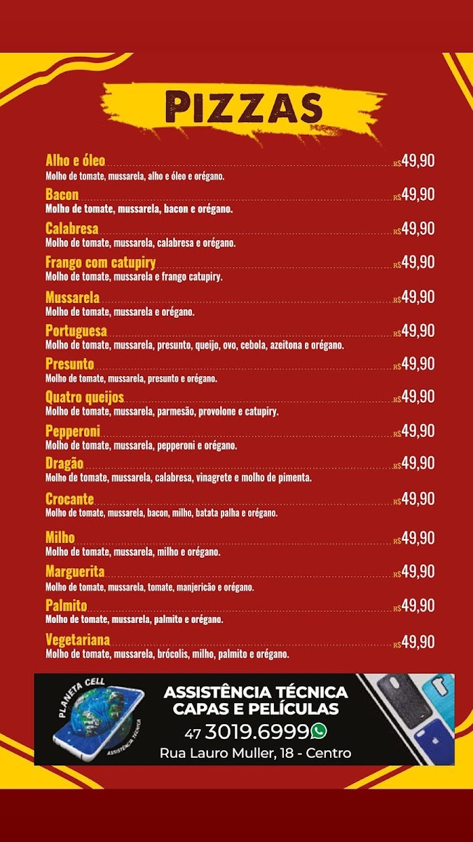 Menu Lanchonete Paraná-4