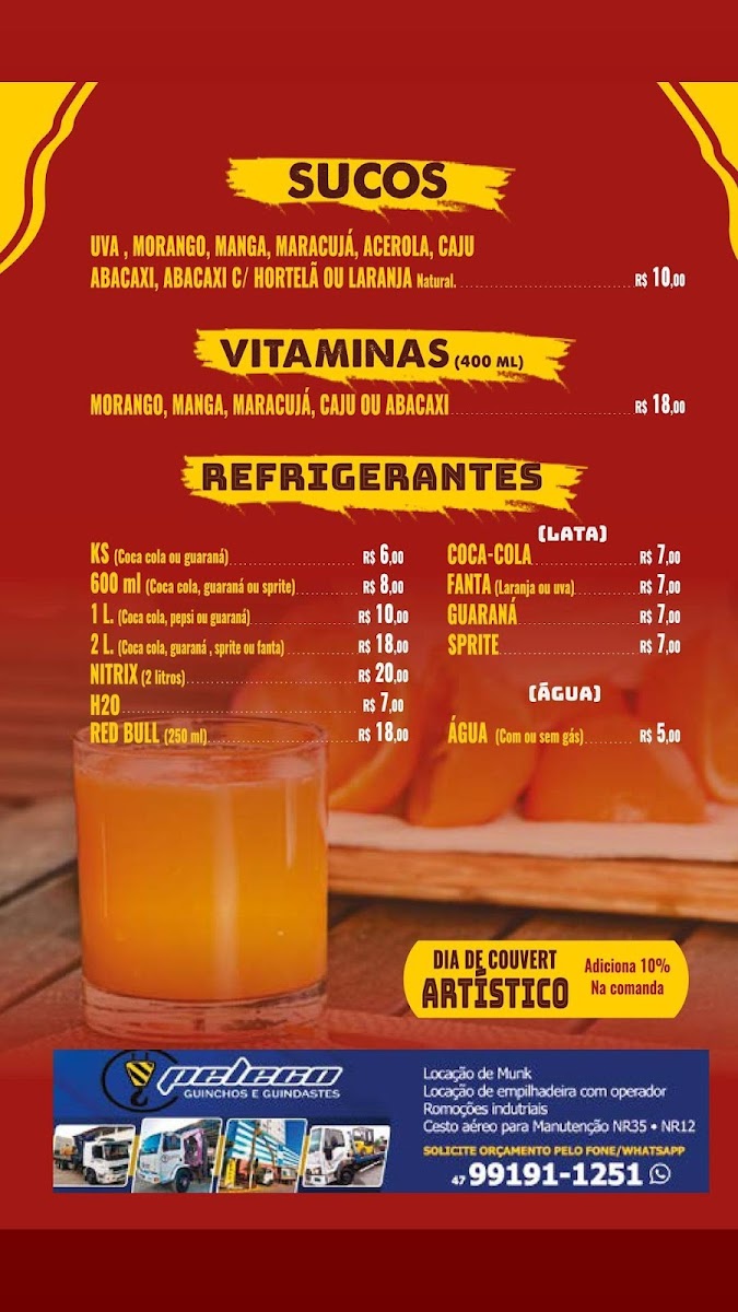 Menu Lanchonete Paraná-5